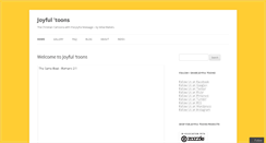 Desktop Screenshot of joyfultoons.com